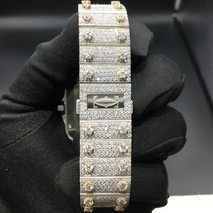 Reloj Mecánico de Alta Gama con Moissanita de Grado D VVS1, Caja de Acero Inoxidable, Esfera Esqueleto, Caja de Regalo de Lujo, Garantía de 2 Años - Product Image 6