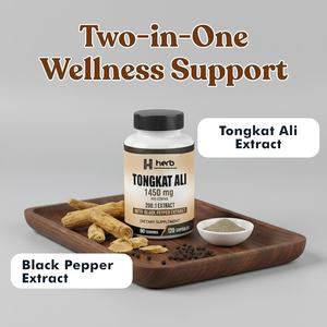 Suplemento de Salud a Base de Extracto de Tongkat Ali Herbal OEM/ODM para Adultos, Cápsulas de 500 mg - Fórmula Personalizable para el Control de Energía - Product Image 3