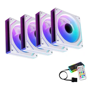 Ventola RGB ad Alte Prestazioni Lovingcool 55CFM 120mm con Telecomando per Raffreddamento - Product Image 2