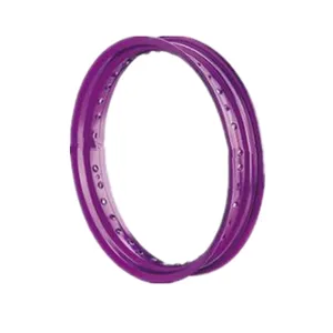超级品质 7116 铝紫色 2.15x18 交叉自行车轮辋