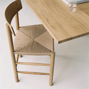 Silla de Madera Maciza Nórdica Minimalista Personalizable al por Mayor, Sillas de Comedor Cómodas de Estilo Occidental, Silla <span class=keywords><strong>Mogensen</strong></span> para Restaurante - Product Image 6