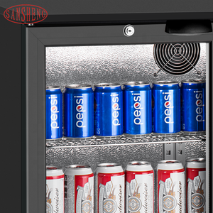 Hot Sale <b>Mini</b> Double Door Black 208L Auto-Defrost Portable Refrigerator <b>Freezer</b> for Households Hotels US Plug Used New Design Sm - Product Image 6
