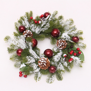 <span class=keywords><strong>Couronne</strong></span> <span class=keywords><strong>de</strong></span> noël multifonctionnelle, pour décoration <span class=keywords><strong>de</strong></span> <span class=keywords><strong>porte</strong></span>, décorative <span class=keywords><strong>de</strong></span> noël - Product Image 5