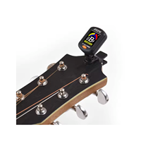 AROMA AT-10A Rechargeable Color Screen Clip-on Guitar Tuner with CR2032 Battery Included