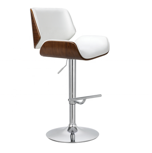 عرض رائع ، مقعد بار حديث قابل للتعديل بارتفاع ، كرسي دوار معتم للمنزل ، بار مطبخ لمدة 3 سنوات - Product Image 1