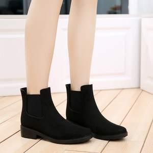 Bottes de pluie <span class=keywords><strong>Chelsea</strong></span> légères en PVC pour femmes, imperméables, pour l'été et l'automne, vente en gros - Product Image 6