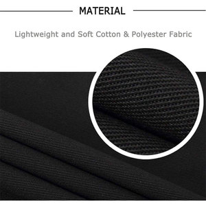 Người Phục Vụ Bàn Phục Vụ Bàn Màu Đen Tạp Dề Eo Ngắn Với 3 Túi Cho Nam Và Nữ Trong Nhà Hàng Quán Bar - Product Image 3