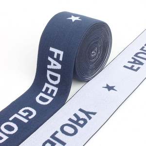 High Quality Brand LOGO Jacquard <b>Elastic</b> Band for Clothes Underwear <b>Elastic</b> Waistband - Product Image 3