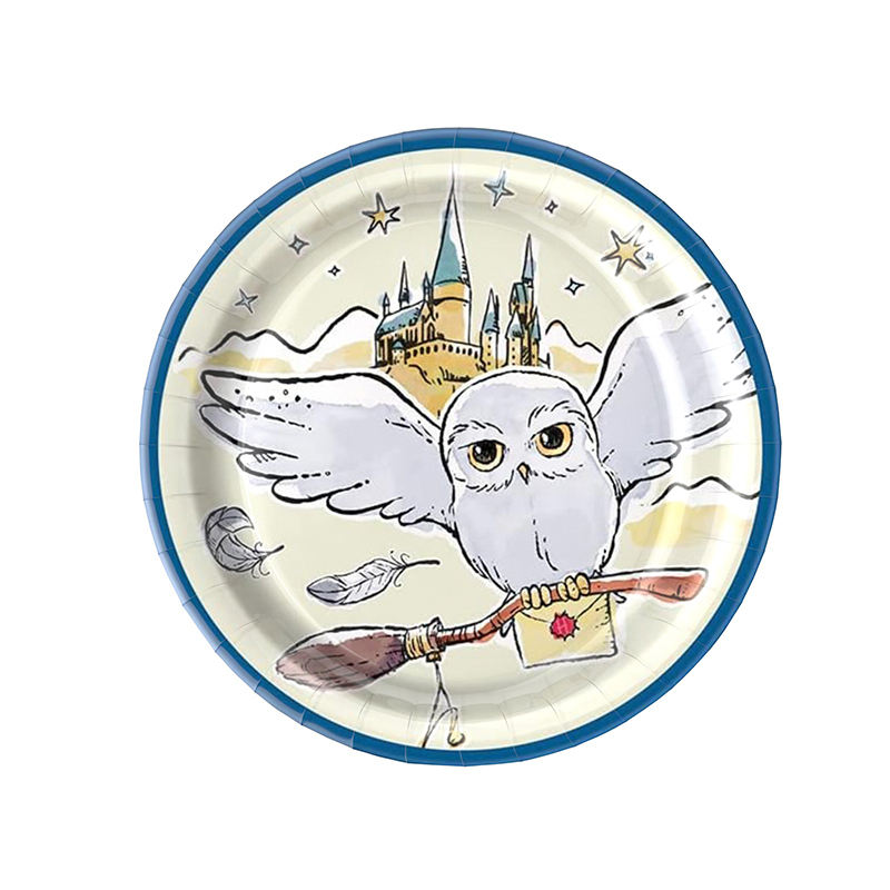 Platos de 7 pulgadas*16 unidades/bolsa