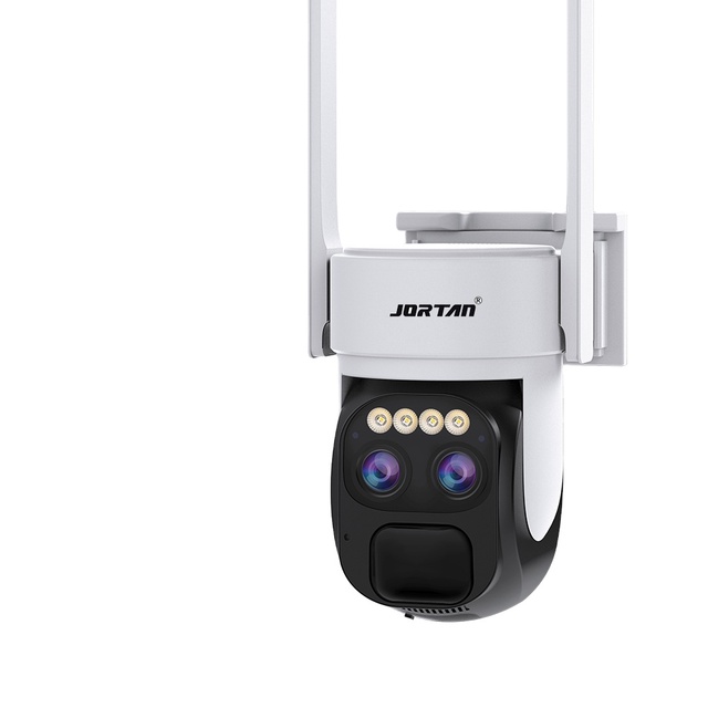 Okam 4k 10x Zoom Double Lens Outdoor Wifi Camera Solar Charge 10000mAh Battery IP Camera PTZ Dual Lens Wireless Camera