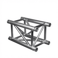 Structure de scène en treillis carré en alliage d'aluminium antirouille, capacité de charge 500 kg, installation rapide, pour événements extérieurs et cabines DJ