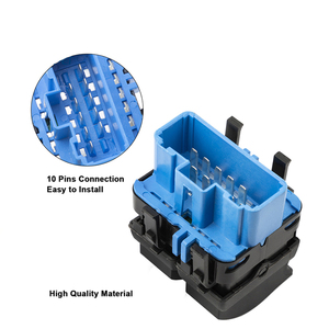 Marca Xd 100013037 Elect. Botón del interruptor <span class=keywords><strong>elevalunas</strong></span> delantero para <span class=keywords><strong>Renault</strong></span> <span class=keywords><strong>Megane</strong></span> II <span class=keywords><strong>2</strong></span> Scenic II Grand Scenic II 2002-2009 - Product Image 3
