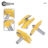 Fraise à panneau surélevé de 8 mm à 15 degrés avec coupeur arrière, fraise à tenon à diamètre unique pour outils de menuiserie