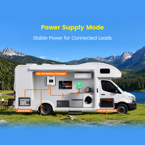 ชุดแปลงไฟ DUC Series 12V DC-DC 30A 40A 60A สำหรับระบบแบตเตอรี่คู่ในรถบ้าน - Product Image 2