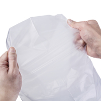 Sacs d'emballage transparents en plastique, sachets écologiques pour aliments, à emporter, pour la restauration rapide, Offre Spéciale unités