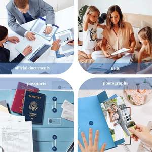 Organisateur de documents en gros avec pochettes accordéon extensibles pour dossiers, idéal en cas de disparition - Product Image 3