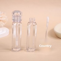 Tube ovale de 5 ml en PETG pour gloss à lèvres avec bouchon à vis – Contenants pour gloss à lèvres en stock et faible MOQ