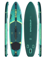 Planche de paddle gonflable haut de gamme 35'' Drop Stitch, siège de kayak haute pression, chariot à roulettes, sac de transport, SUP tout usage, vente en gros OEM