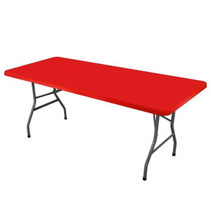 Mantel Elástico Ajustable para Mesa, Varios Tamaños y Colores, Lavable, Plegable, de Poliéster, Universal - Product Image 5