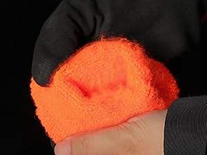 Gants de Travail d'Hiver pour Congélateur pour Extérieur par Temps Froid Gardent les Mains au Chaud Gants Imperméables pour la Pêche sur Glace la Neige et le Déneigement - Product Image 3