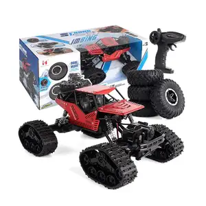 RC מפלצת רכב לילדים 4WD 1/16 Rc Rock Crawler עמיד למים חשמלי Rc רכב עם שלט רחוק רכב כביש