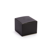 Boîte en papier spécial à extrémité pliée, personnalisée avec logo imprimé, pour cosmétiques, soins de la peau, cadeaux, parfums, crèmes et bougies.