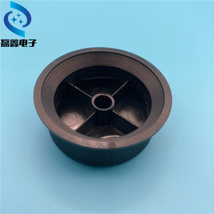 Componentes Electrónicos H, Perilla de Plástico para Potenciómetro, Tapa de Perilla 39.5*44.5*17mm, Forma de Sombrero de Paja, Uso Industrial - Product Image 3