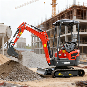 Livraison Gratuite - Mini-Excavatrice Hydraulique Multifonctionnelle 1,8 à 2 Tonnes avec Moteur EPA Euro5 - Prix Bas - Product Image 1