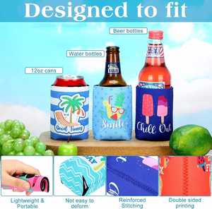 Coozies promotionnels personnalisables en néoprène pour bouteilles et canettes de bière avec logo - Product Image 5