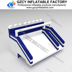 Di nuova progettazione esplosivo PVC gonfiabile commerciale scivolo d'acqua parco acquatico combinazione per attrezzature da gioco d'acqua - Product Image 6