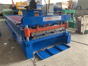 Mesin Pembentuk Roll Lembaran Atap Logam Tr4 /Tr5 untuk Pasar Peru /Mesin Pembentuk Profil Atap Logam - Product Image 5