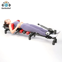 Lit d'étirement lombaire et cervical, machine de traction pour le corps et la colonne vertébrale, extensible pour usage domestique