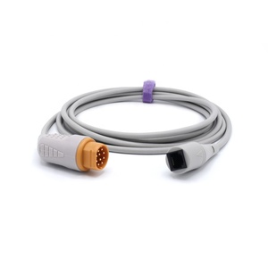 Cable Adaptador IBP Compatible y Reutilizable Drager-Siemens CB-91096 de 10 Pines para Transductor <span class=keywords><strong>Medex</strong></span>/Abbot de 3.2m - Product Image 1