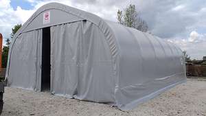 เต็นท์บังแดดปรับแต่งได้แบรนด์อิตาลีโครงสร้างเหล็กชุบสังกะสีแบบร้อนกันน้ำคุณภาพสูงสำหรับการจัดเก็บในอาคาร - Product Image 4