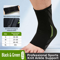 Manchon de compression sportif pour cheville, attelle élastique respirante en tricot pour la course, le basketball et la gym
