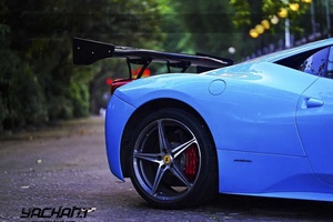 En Fiber De carbone 2010 à 2014 F458 Italia SVR Style <span class=keywords><strong>GT</strong></span>-Aile Spoiler Corps kit Fit Pour F458 Italia <span class=keywords><strong>GT</strong></span> Aile Spoiler - Product Image 2