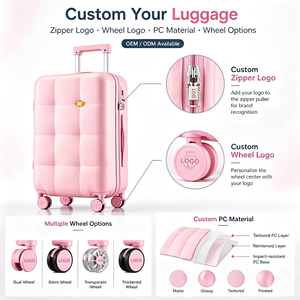 Nouvelle conception MGB : <span class=keywords><strong>Valise</strong></span> cabine pour avions, bagage à roulettes avec serrure TSA, sac de voyage moderne - Product Image 3