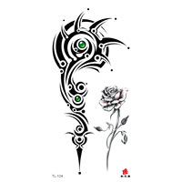 Corsage étanche tatouage papillon renard fabricants en gros temporaire sexe tatouage autocollants
