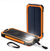 10000mAh Banque d'alimentation à manivelle avec chargeur de panneau solaire Mini générateur électrique Banques d'alimentation électrique Charge PowerBank 20000mAh