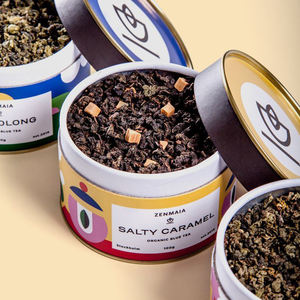 Emballage de tube en kraft écologique, taille personnalisée, logo, emballage de tube pour le thé, sacs en papier pour le café, emballage de tube en papier - Product Image 1