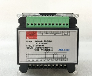 มิเตอร์ไฟฟ้าดิจิตอล Fineco PM835 ขนาด 96*96 มม. AC Modbus RS485 ความแม่นยำระดับ Class1 ได้รับการรับรองมาตรฐาน CE มิเตอร์วัดพลังงานสามเฟส PM-835 Ac Power - Product Image 5