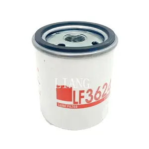 Filtro de óleo escavador lf3624, peças do motor spin-on 14523962 p550935 m6644121 lf3624