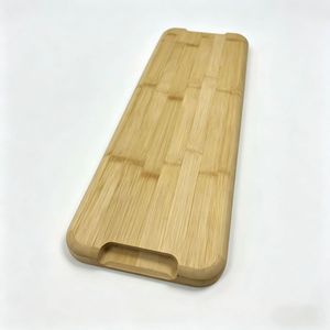Bamboo Bread <b>Tray</b> With Transparent Cover Double Opening Flip Top For <b>Baking</b> Dessert <b>Storage</b> - Product Image 5