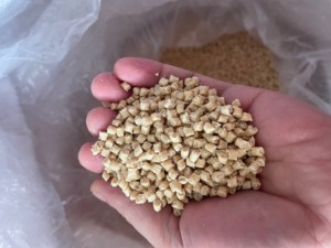 Nhựa <span class=keywords><strong>PELLET</strong></span> Tre nguyên liệu hạt rongfeng nhà máy sản xuất PLA viên rơm lúa mì viên - Product Image 2