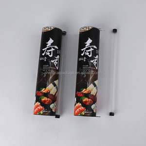 Tubi Biodegradabili Rotondi per <span class=keywords><strong>Sushi</strong></span> Push Pop, Scatole di Imballaggio in Carta per Alimenti, Tubi Push Pop per <span class=keywords><strong>Sushi</strong></span> di Grado Alimentare - Product Image 5