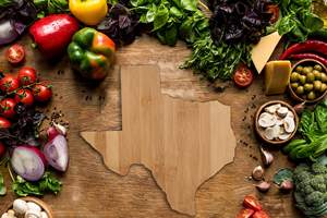 Tabla de cortar de bambú con forma de Estado de Texas, tabla de cortar de madera Natural para el hogar, cocina, barbacoa, fiesta, regalo para Chef y amantes de Texas - Product Image 4