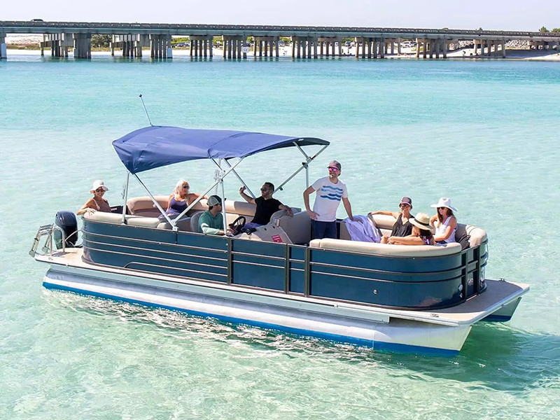 2022 Catamaran Boat 22ft - Durable & Fun for Water Sports