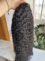 Peluca Larga Rizada de Piña Lista para Enviar, 180% de Densidad, 13x4 HD, 100% Cabello Humano Brasileño Virgen, Sin Pegamento, con Encaje