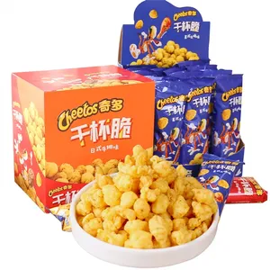 Großhandel 25 g * 12 * 10 / Karton Käse Tos knusprige Chips exotische Obst- und Gemüsesnacks Made in China Factory