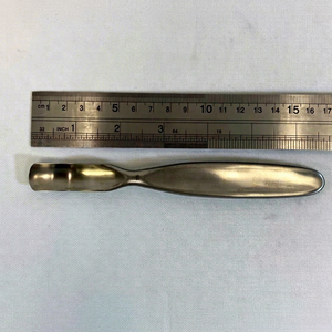 เครื่องมือผ่าตัดกระดูกฝ่าเท้าแบบแมนนวล McGlamry Metatarsal Sharp Elevator ขนาด 15 มม. ทำจากสแตนเลสสตีล ระดับ Class I ได้รับการรับรองมาตรฐาน CE - Product Image 1